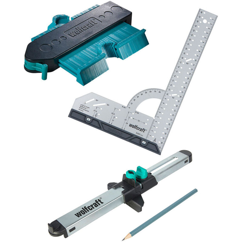 foto del prodotto wolfcraft set di montaggio per pavimenti in laminato e design 6976000 4 pezzi