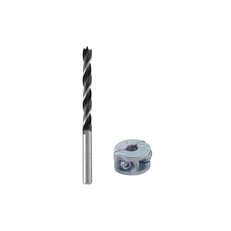 foto del prodotto wolfcraft set di punta per legno elicoidali con arresto di profondit da 2 pezzi 10mm 2733000