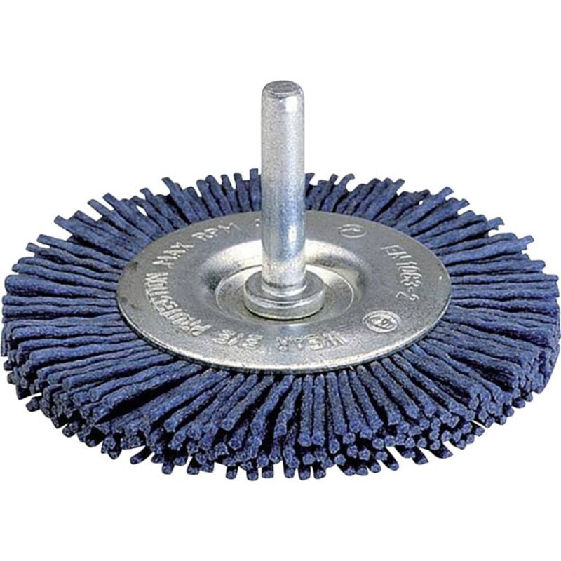 foto del prodotto wolfcraft spazzola a disco in nylon 2726000 alberino 6 mm