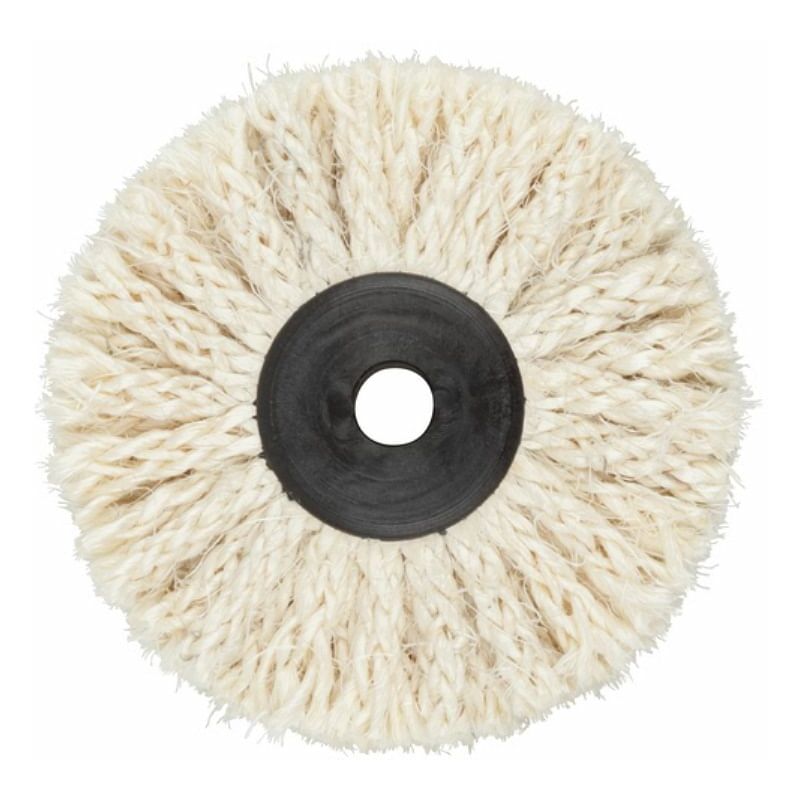 foto del prodotto wolfcraft spazzola in sisal, foro 10 mm, 85x20 mm