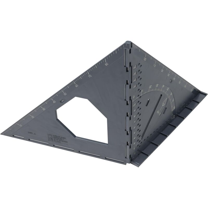 foto del prodotto wolfcraft vario 3d pro squadra per misurare e marcare i 5219000 i utensile pieghevole per la misurazione di superfici e pezzi tridimensionali
