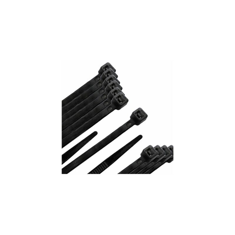 foto del prodotto wolfpack briglia 100 nylon. colore nero 4,5 x 360 mm. sacchetto 100 unit 