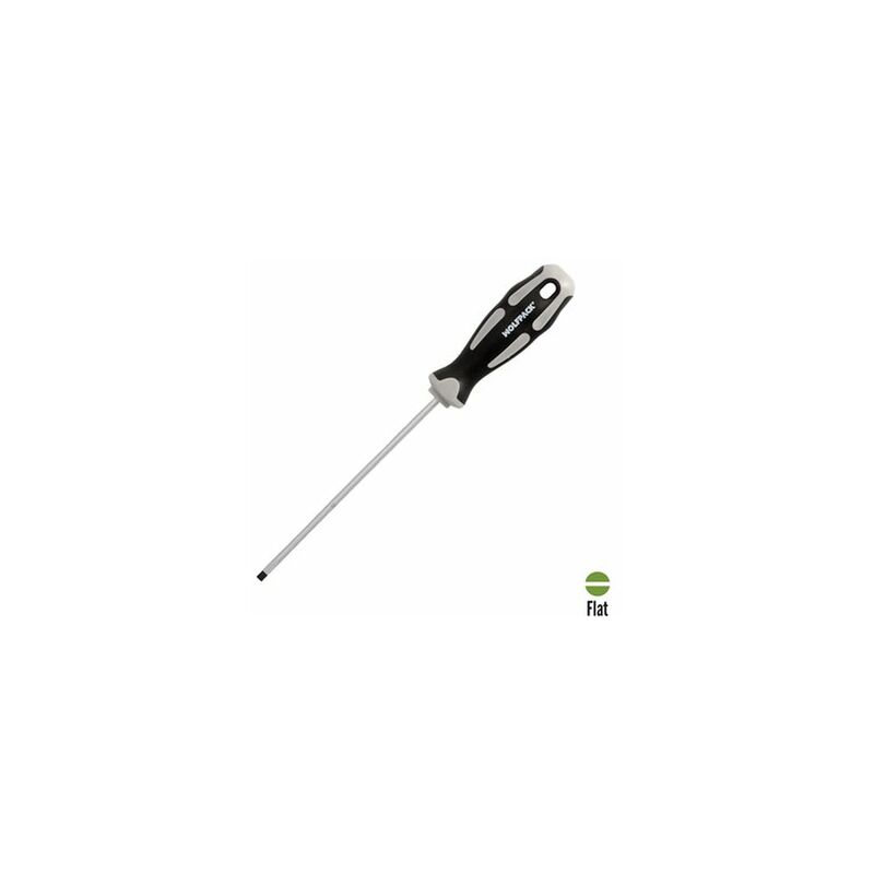 foto del prodotto wolfpack cacciavite piatto vuoto in acciaio s2 0,8 x 4,0 x 125 mm