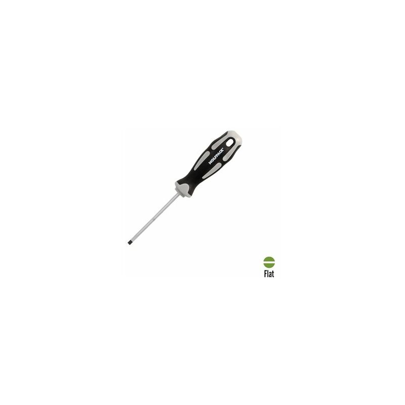 foto del prodotto wolfpack cacciavite piatto vuoto in acciaio s2 0,8 x 4,0 x 75 mm
