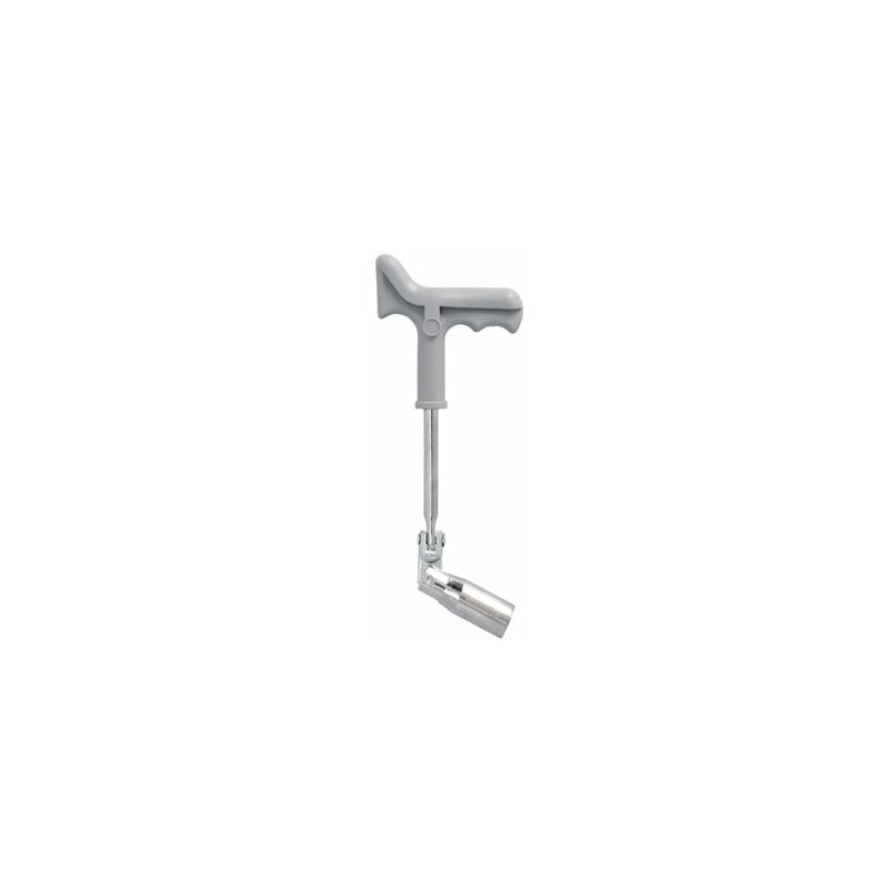 foto del prodotto wolfpack chiave candela snodata 21 mm. con impugnatura a t