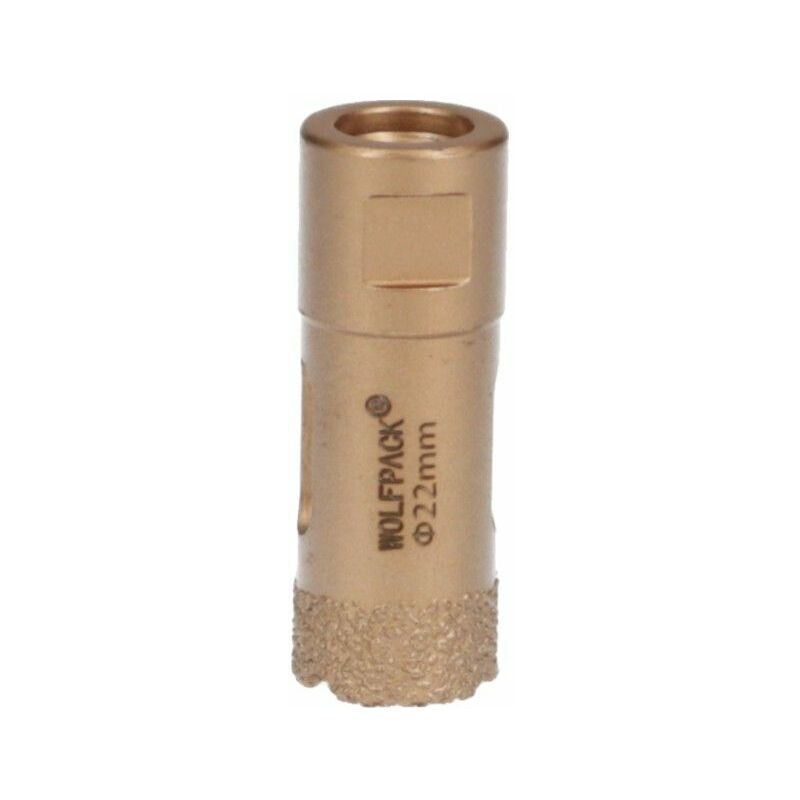 foto del prodotto wolfpack corona diamantata m14 22 mm. taglio secco