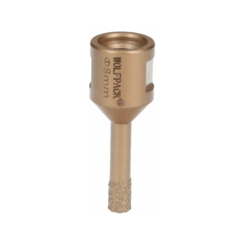 foto del prodotto wolfpack corona diamantata m14 8 mm. taglio secco
