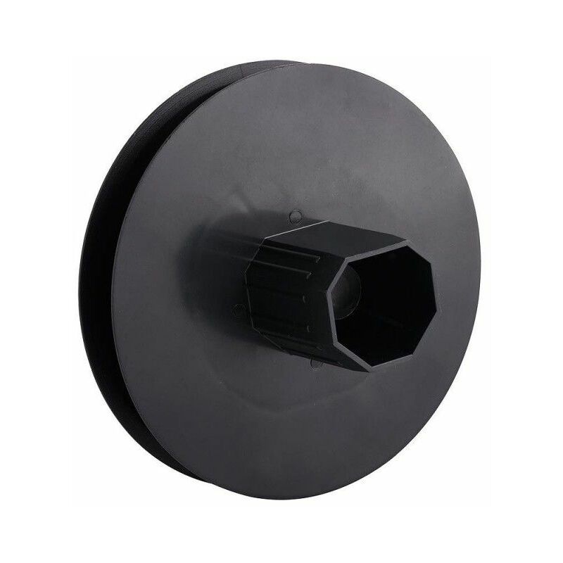 foto del prodotto wolfpack disco cieco in plastica picchetto in metallo 120x40 mm. nastro da 14 mm.
