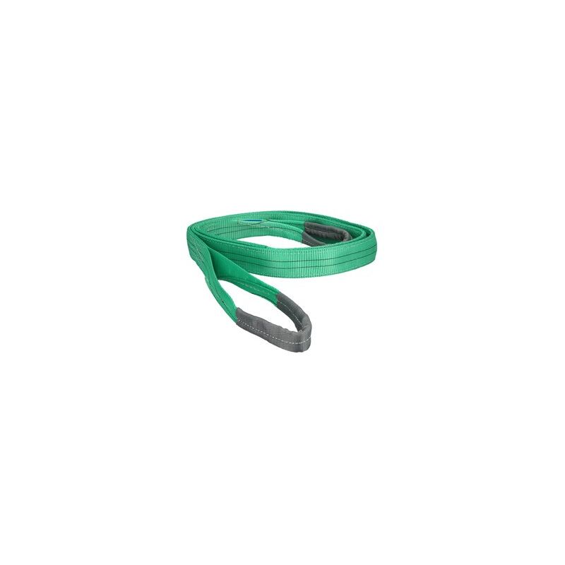foto del prodotto wolfpack fettuccia piatta doppia fascia 2.000 kg 4 metri colore verde