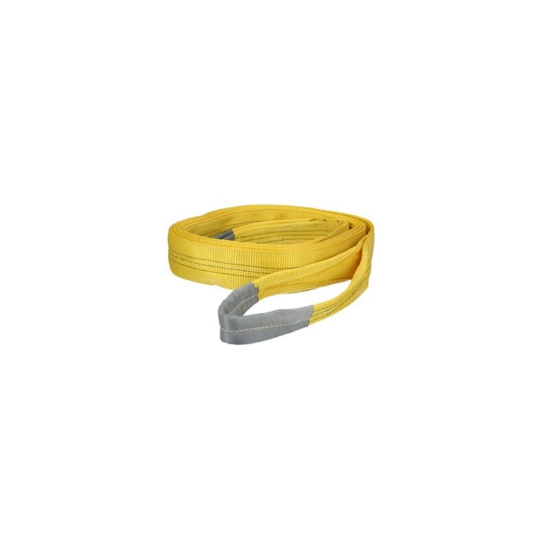 foto del prodotto wolfpack fettuccia piatta doppia fascia 3.000 kg 3 metri colore giallo