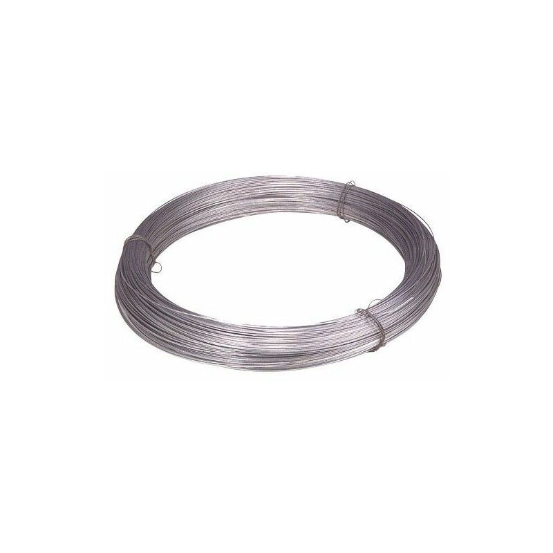 foto del prodotto wolfpack filo zincato rotolo 5 kg. n. 6 1,1 mm.