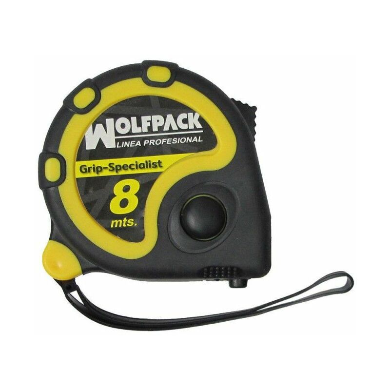 foto del prodotto wolfpack flessometro 8 metri con freno grip special