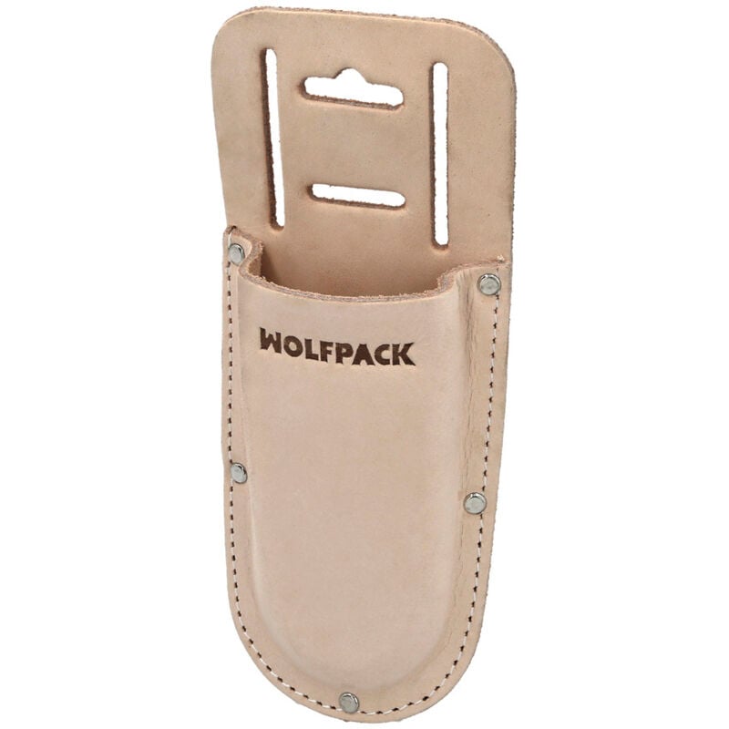 foto del prodotto wolfpack fodero in pelle per forbici da potatura