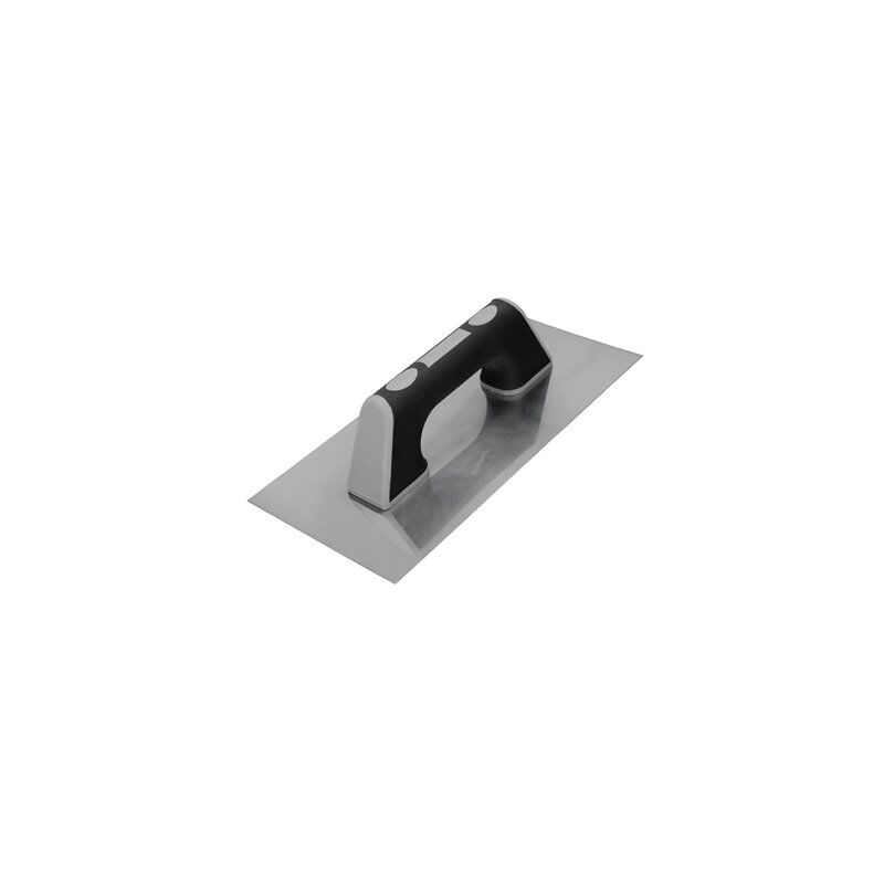 foto del prodotto wolfpack frattone professionale in acciaio inox con manico liscio in polipropilene 300x150mm.