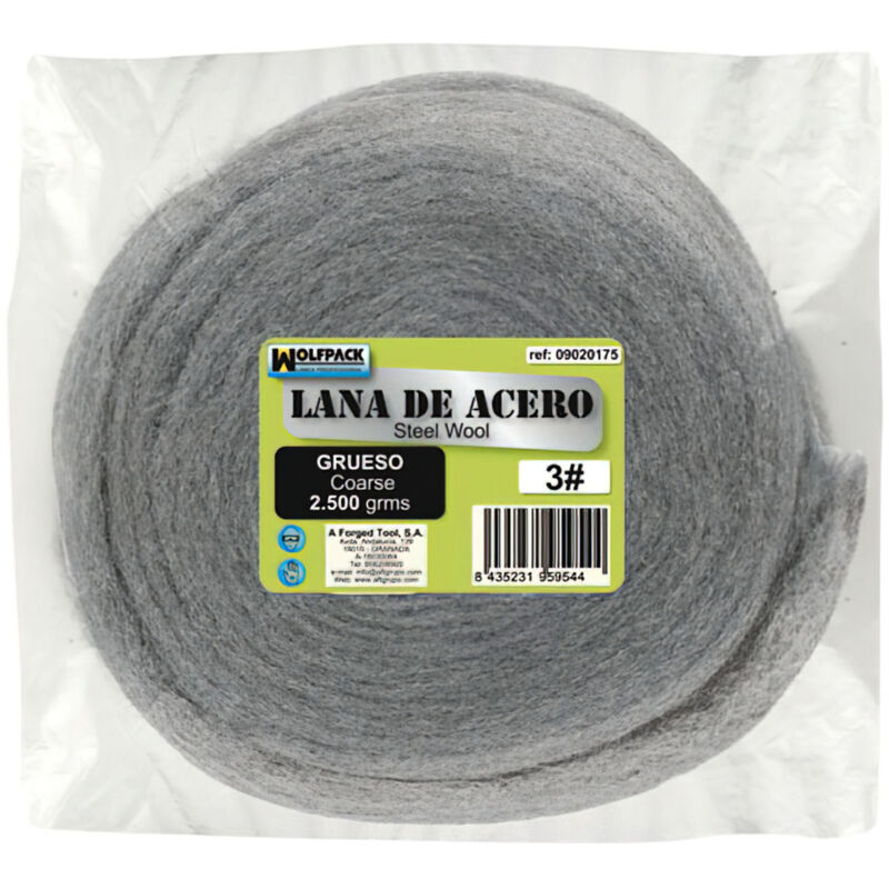 foto del prodotto wolfpack lana d acciaio 2500 gr. liscio 1
