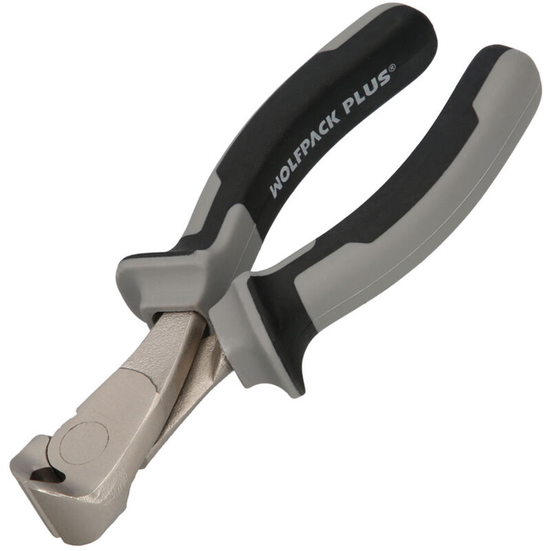 foto del prodotto wolfpack linea profesional pinza per taglio frontale 150 mm. acciaio al cromo vanadio din iso 5748 spelafili, tagliacavi, spelafili, spelafili,