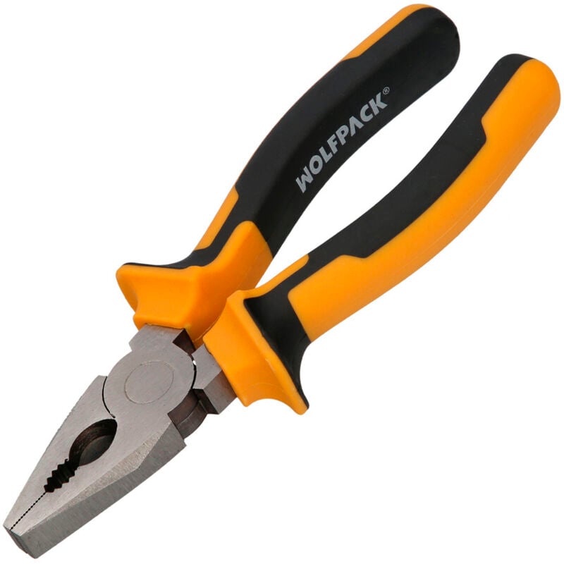 foto del prodotto wolfpack linea profesional pinza universale 150 mm. acciaio din 5746