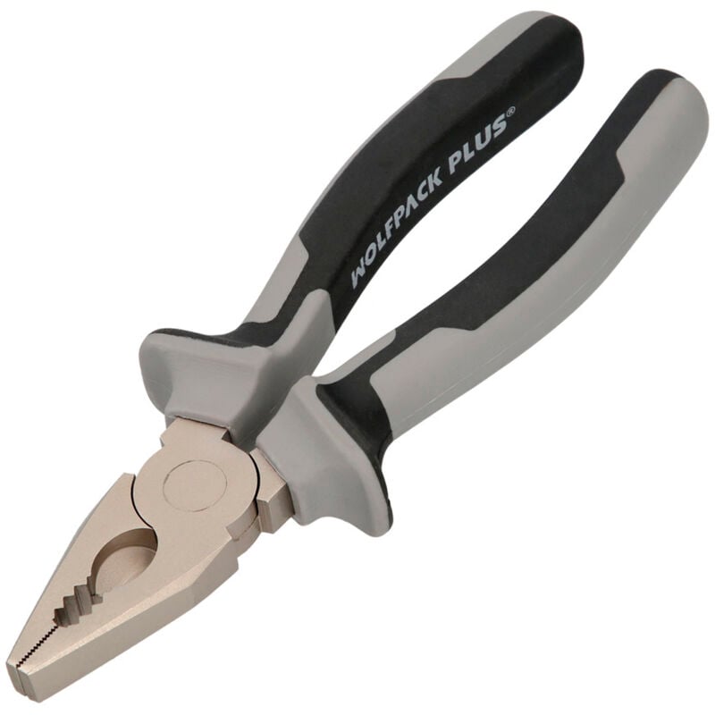 foto del prodotto wolfpack linea profesional pinza universale 180 mm. acciaio al cromo vanadio din iso 5746