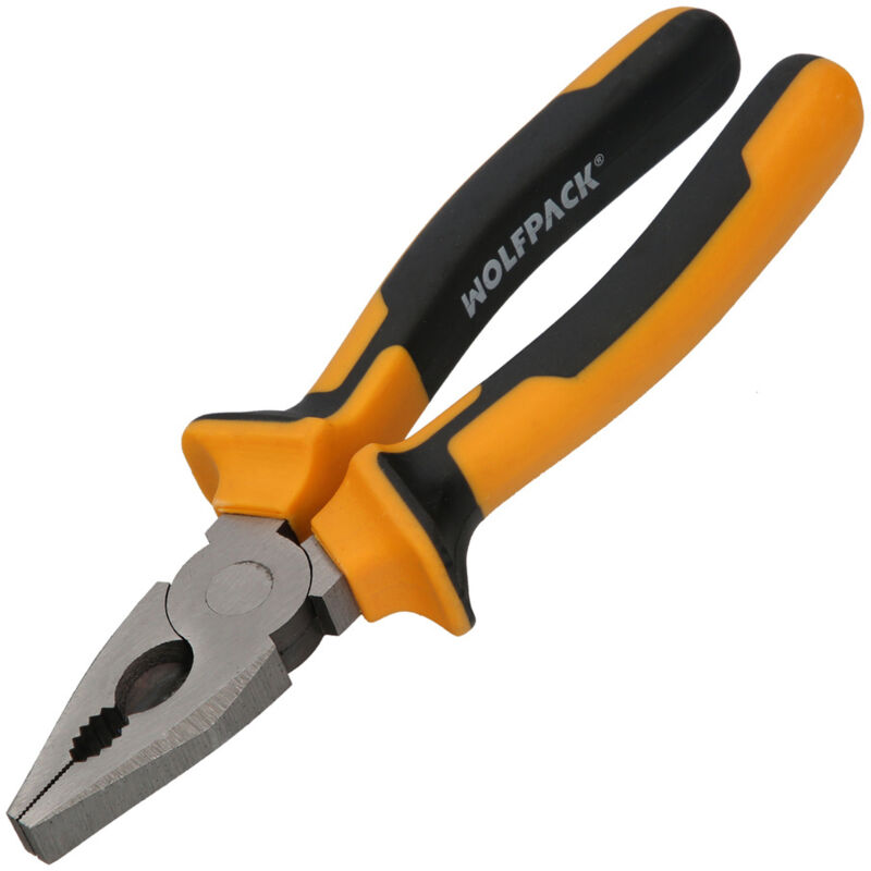 foto del prodotto wolfpack linea profesional pinza universale 200 mm. acciaio din 5746