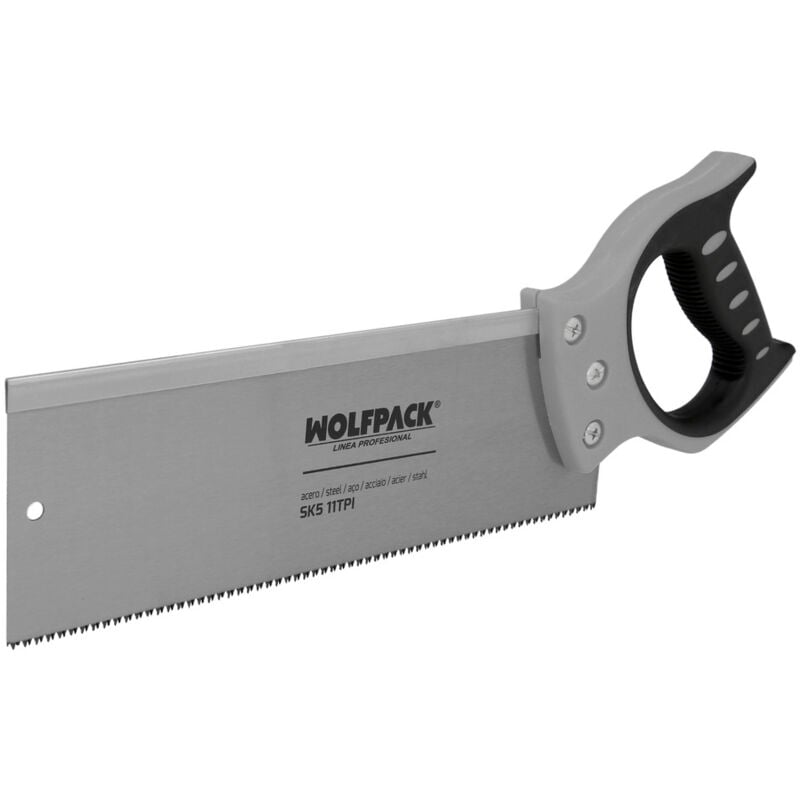 foto del prodotto wolfpack linea profesional sega a nastro bimateriale 300 mm 12 sega per falegnameria, sega per carpenteria, sega per legno, sega per plastica, ecc.