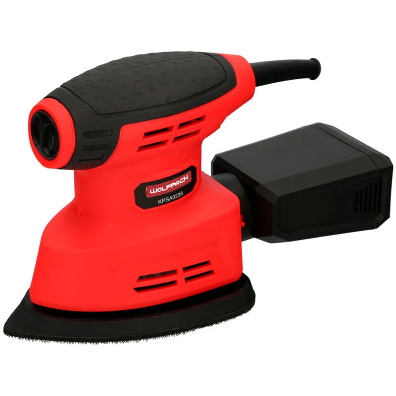 foto del prodotto wolfpack linea professional delta levigatrice da 220 watt. levigatrice multifunzione per mouse. sverniciatura, levigatura, rimozione della ruggine,
