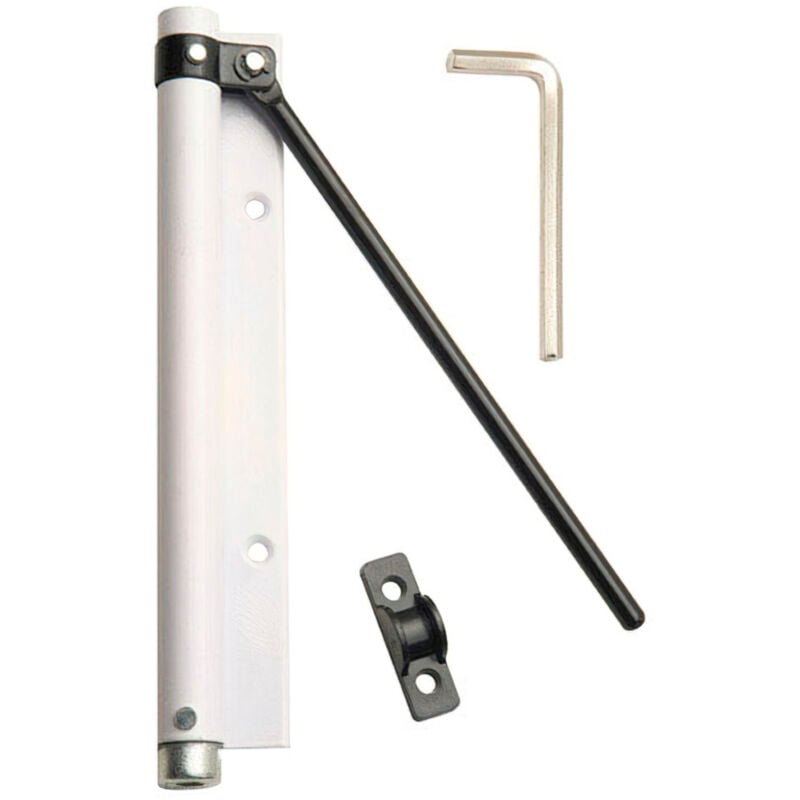 foto del prodotto wolfpack molla porta alluminio anodizzato bianco blister 1 pezzo 