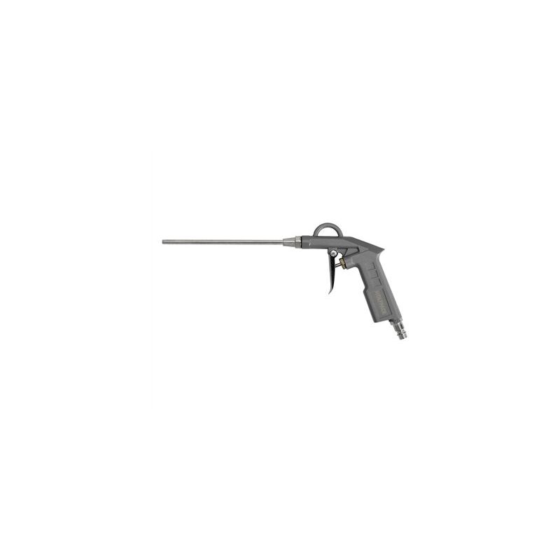 foto del prodotto wolfpack pistola di soffiaggio con cannula e adattatore rapido 24x16 cm in alluminio e tpr di colore grigio
