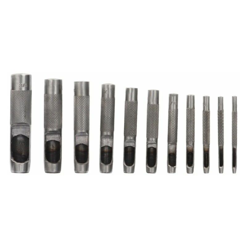 foto del prodotto wolfpack set punzoni 12 pezzi da 3 a 19 mm