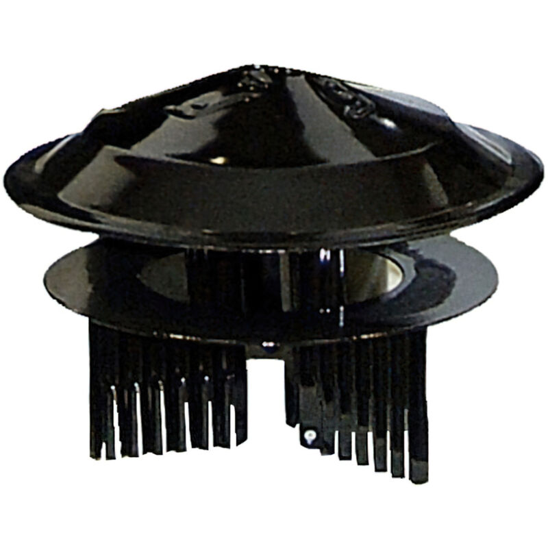 foto del prodotto wolfpack tappo nero universale per fornelli da 80 a 150 mm.