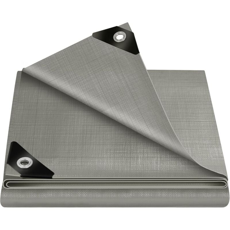 foto del prodotto woltu 180g m telone impermeabile telo di protezione antipioggia copertura pe 5x5m