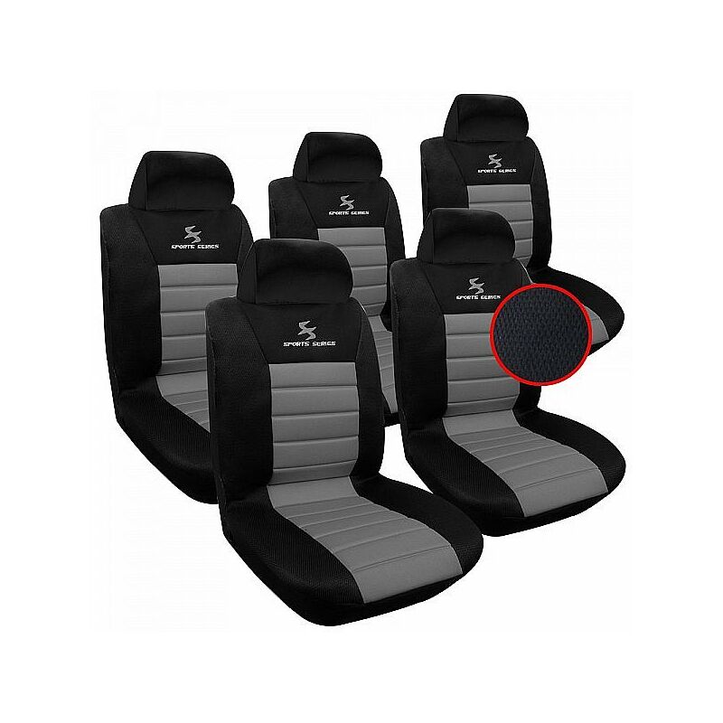 foto del prodotto woltu 5xcoprisedili auto posti seat cover protezioni universali per macchina
