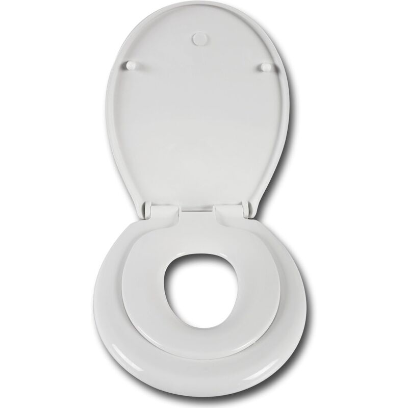 foto del prodotto woltu copriwater in plastica sedile copri wc per bambini ammortizzata soft close