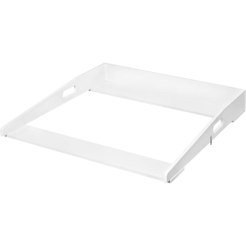 foto del prodotto woltu fasciatoio per cassettiera fasciatoio per neonati 70x75x10cm bianco, in mdf