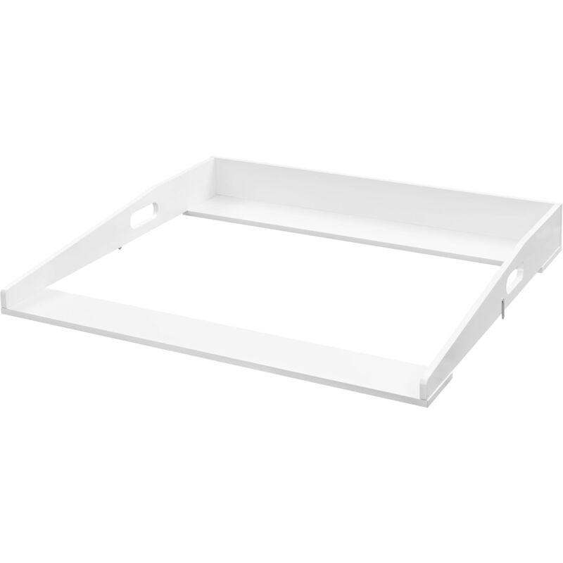 foto del prodotto woltu fasciatoio per cassettiera fasciatoio per neonati 80x75x10cm bianco, in mdf