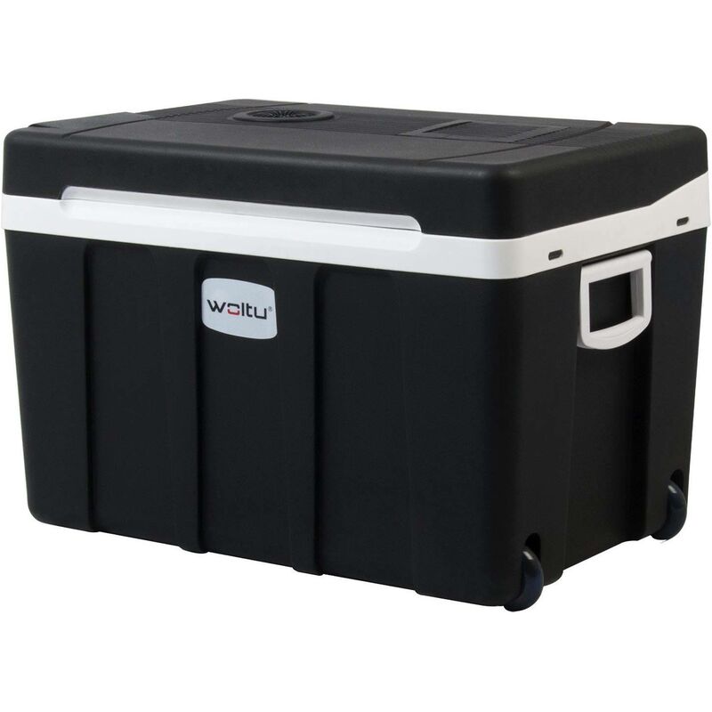 foto del prodotto woltu frigo portatile 50l mini frigorifero minifrigo per ufficio campeggio auto nero.classe di efficienza energetica e
