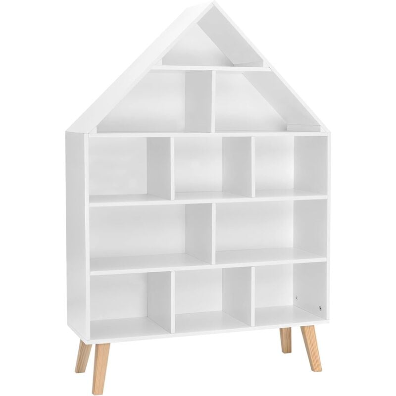 foto del prodotto woltu libreria scaffale bambini per libri giocattoli portalibri multistrato