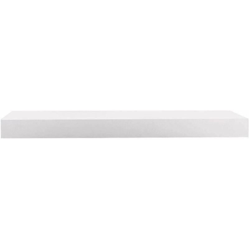foto del prodotto woltu mensola da muro scaffale sospeso a parete libreria piccola legno e metallo 1x 25x22.9x3.8cm