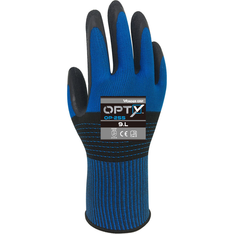 foto del prodotto wonder grip guanti op 255 opty blu 8 m