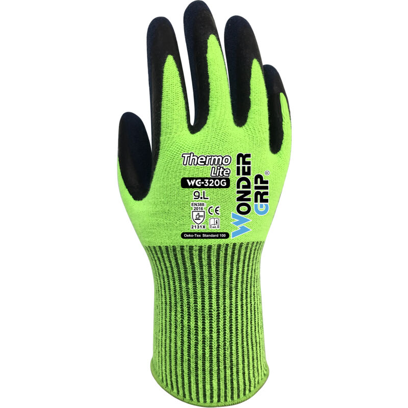 foto del prodotto wonder grip guanti wg 320g thermo lite verde 11 xxl