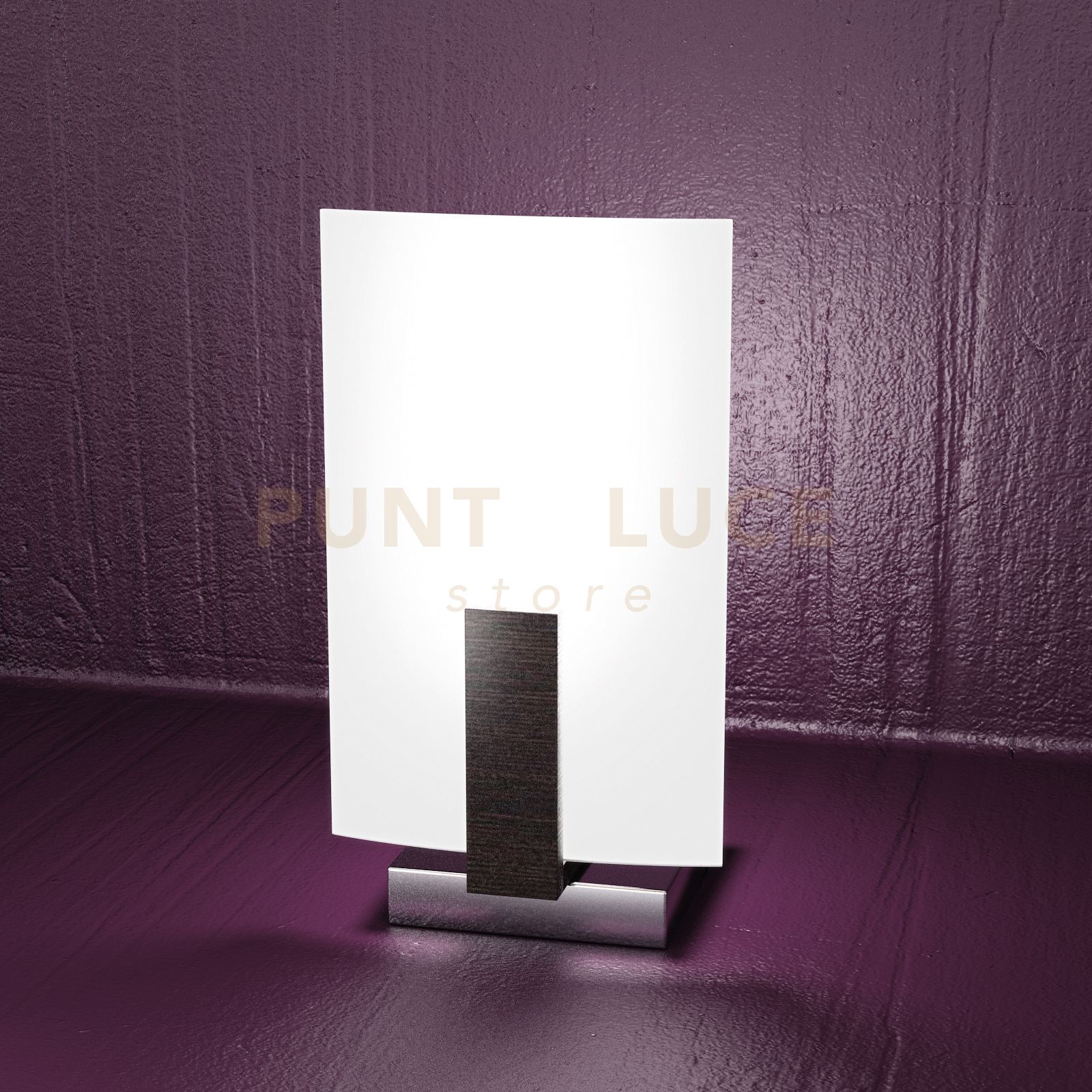 foto del prodotto wood portatile 1 luce wenge 1019 p w