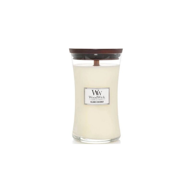 foto del prodotto woodwick candela large hourglass island coconut 93115e