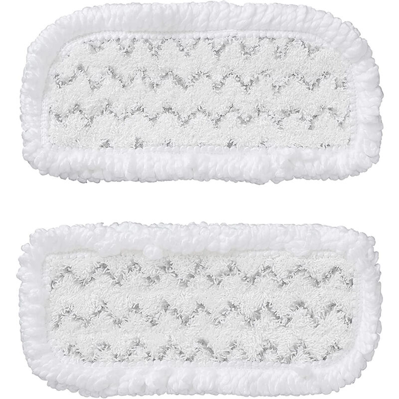 foto del prodotto woozoo, set di 2 spazzole abrasive, cattura polvere, capelli e peli di animali domestici, poliestere nylon, lavabile a mano, per electric mop ic m01