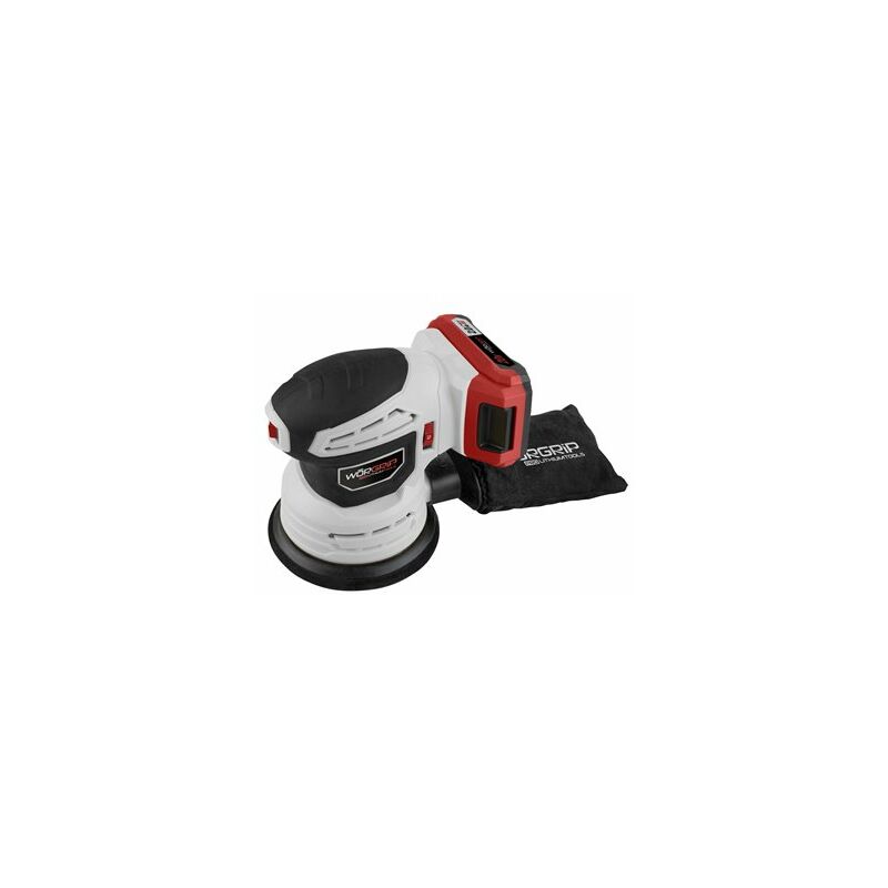 foto del prodotto worgrip levigatrice orbitale pro al litio 125mm 20v
