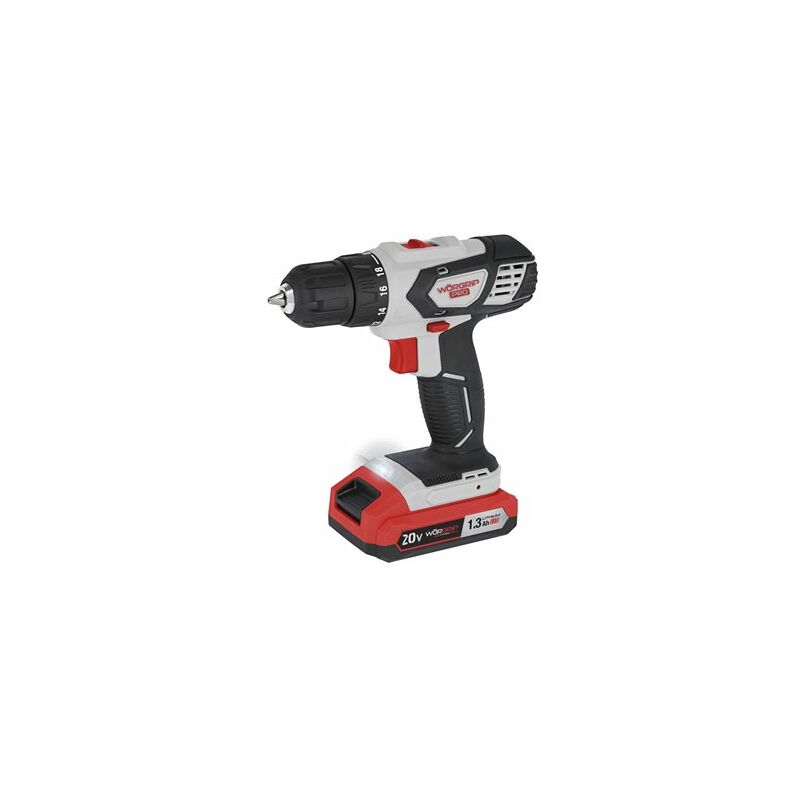 foto del prodotto worgrip trapano avvitatore w rgrip 20v batteria 1,3ah