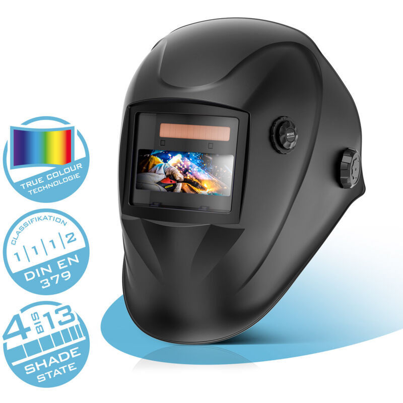 foto del prodotto worker casco automatico per saldatura 3 in 1 scudo per saldatura stahlwerk