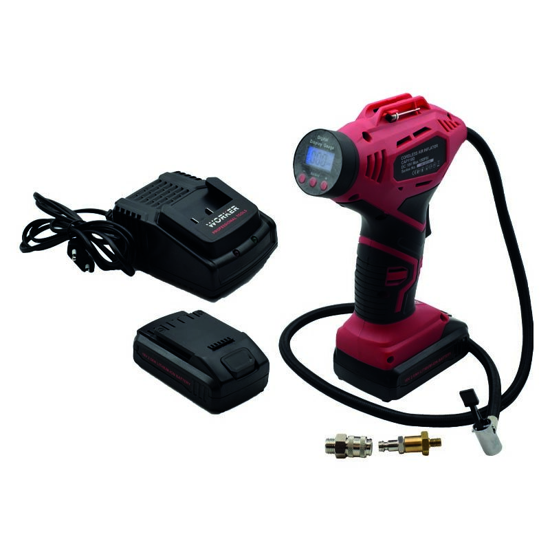 foto del prodotto worker mini compressore portatile a batteria - idrhaus