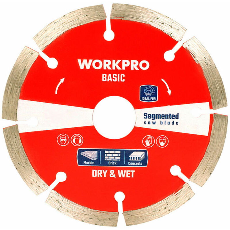 foto del prodotto workpro disco da taglio basic 110 x 20 mm