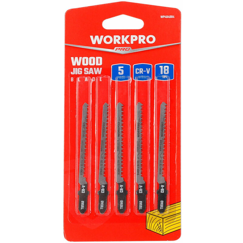 foto del prodotto workpro lama sega t101a0 seghetto alternativo legno 5 unit 