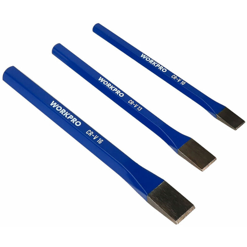 foto del prodotto workpro set di scalpelli 3 pezzi