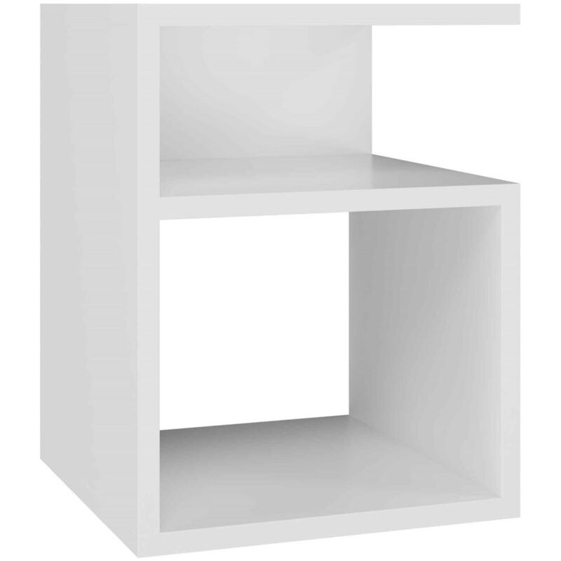 foto del prodotto worktop express comodino comodo cassettiera camera da letto tini bianco